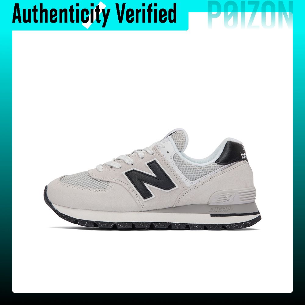 New Balance Shoes 574 - รองเท้าลำลอง New Balance NB 574 วัสดุผ้าผสมหนังวัว