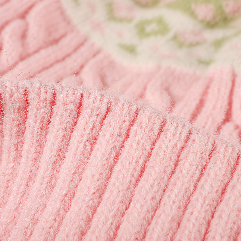 หมวกบีนนี่ถักลายเคเบิลแฟร์ไอล์ - Beanie Cuffed Knit บทวิจารณ์และราคา