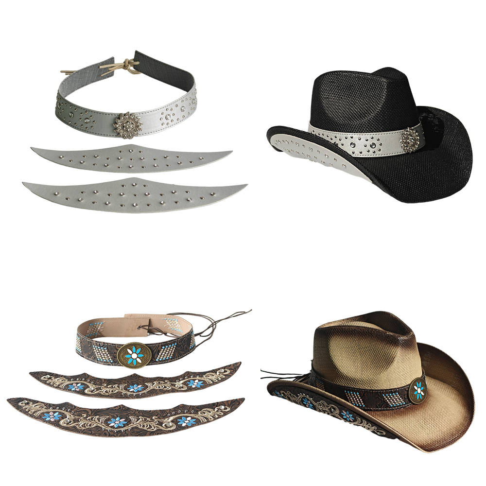 หมวกคาวบอย ชุดอุปกรณ์เสริมสามช - Cowboy Hat Straw บทวิจารณ์และราคา