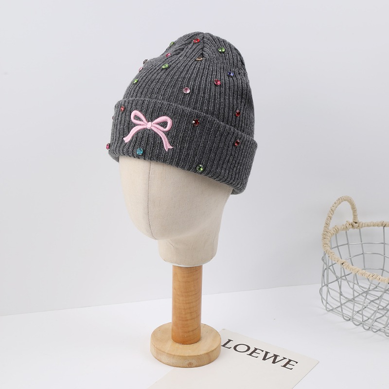 หมวกบีนนี่ถักสำหรับผู้หญิง ประ - Beanie Cuffed Knit บทวิจารณ์และราคา