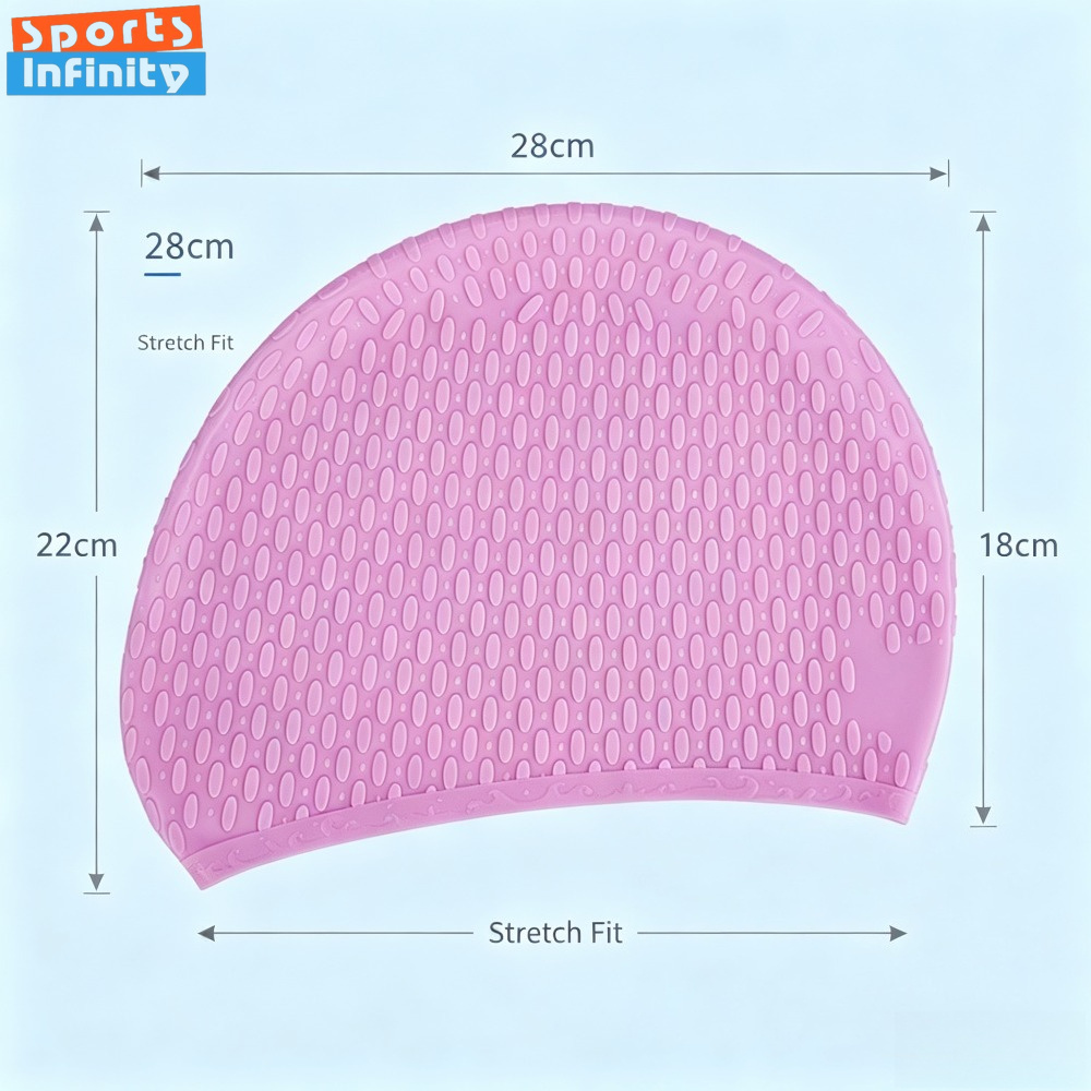 หมวกว่ายน้ำซิลิโคนสำหรับผู้ใหญ - Swim Hat Silicone บทวิจารณ์และราคา