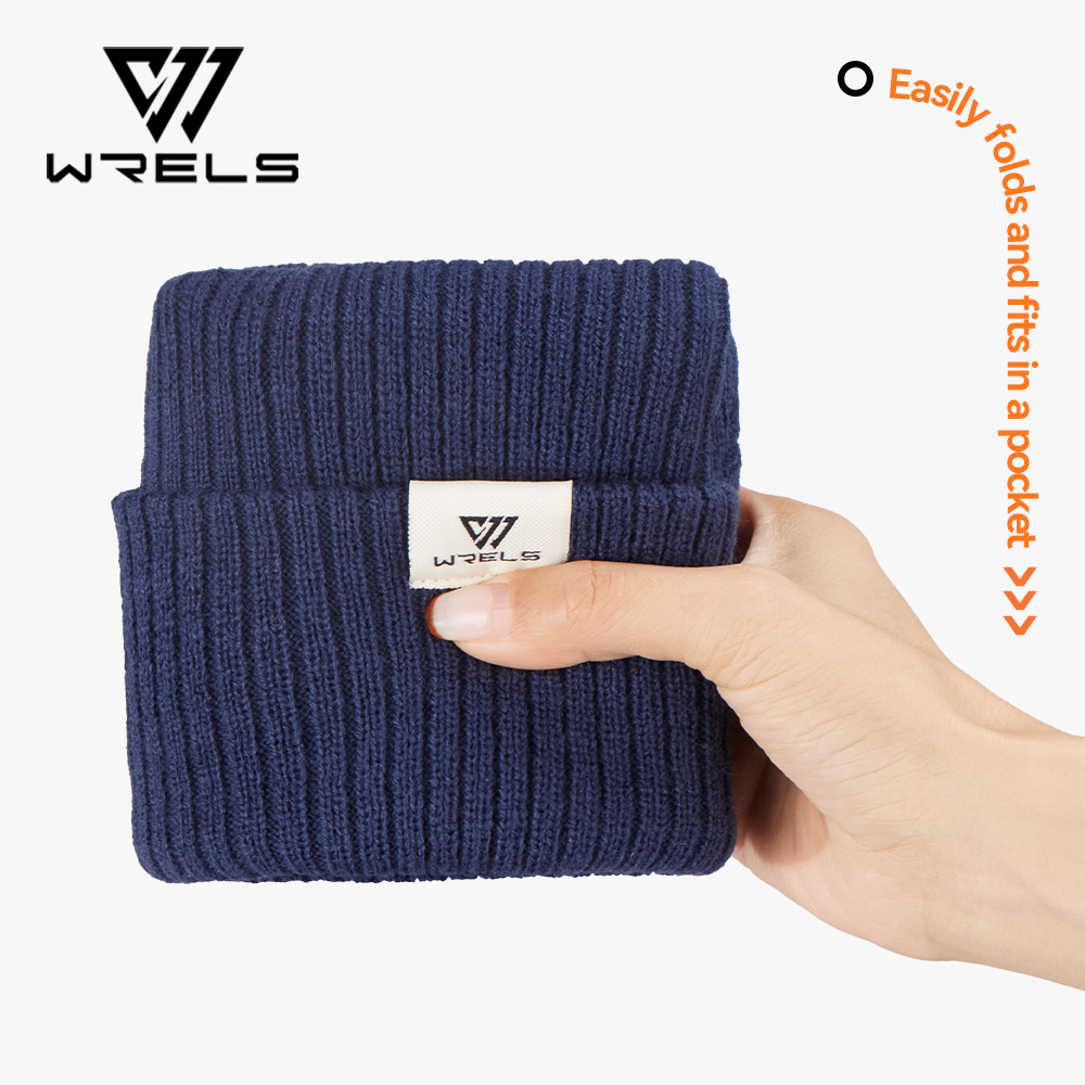 หมวกบีนนี่ถัก WRELS สำหรับฤดูห - Beanie Cuffed Knit บทวิจารณ์และราคา