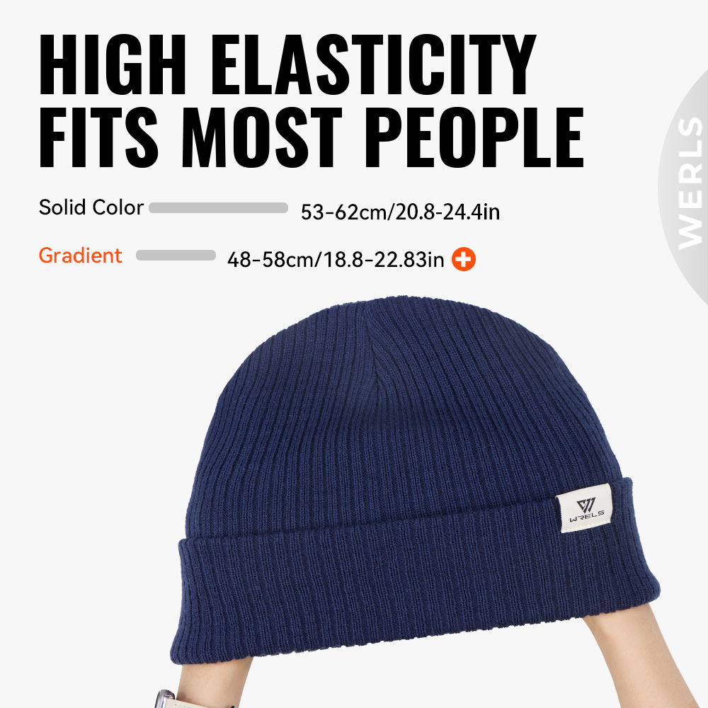 หมวกบีนนี่ถัก WRELS สำหรับฤดูห - Beanie Cuffed Knit บทวิจารณ์และราคา