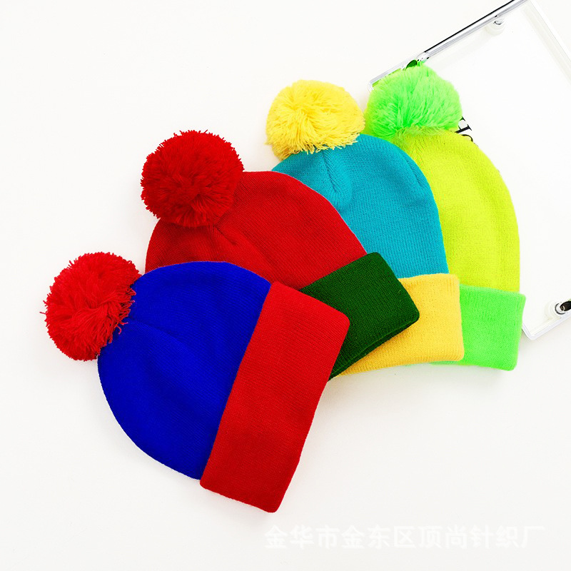 ชุดหมวกบีนนี่ถักหนาพร้อมปอมปอม - Beanie Cuffed Knit บทวิจารณ์และราคา