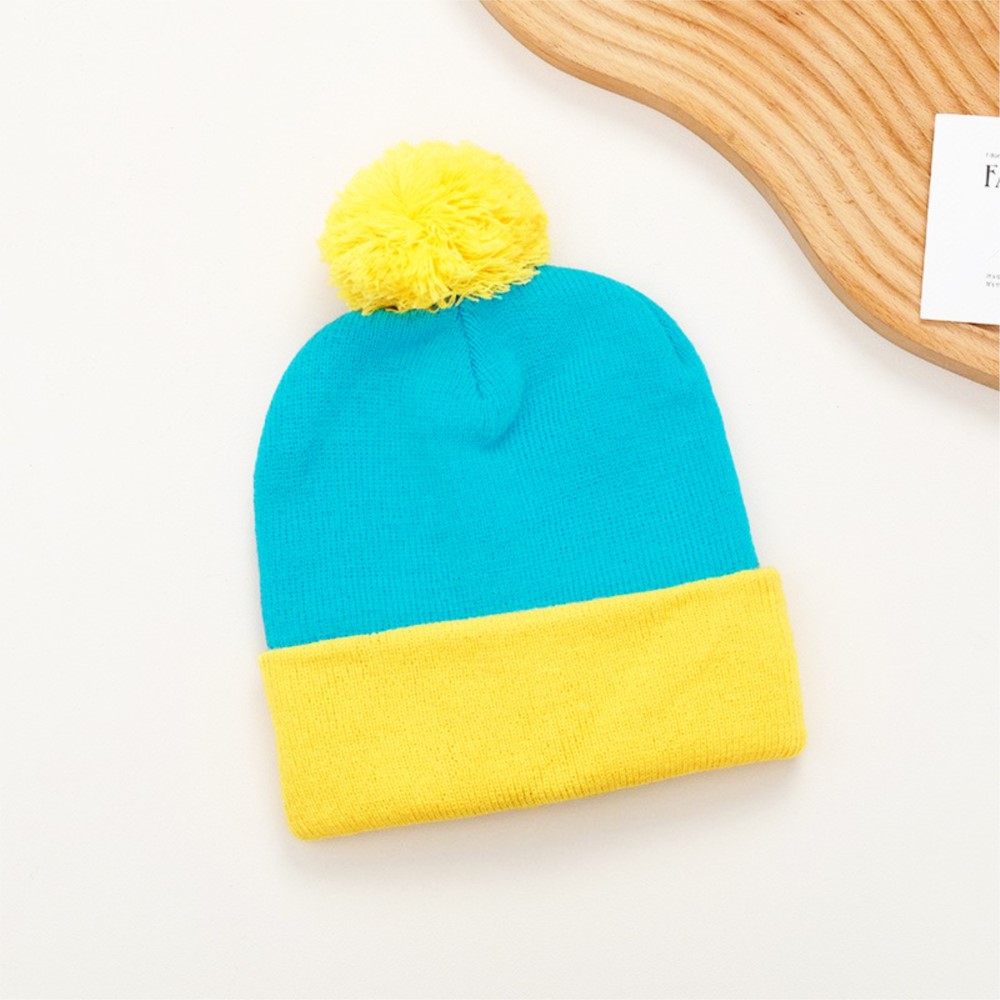 ชุดหมวกบีนนี่ถักหนาพร้อมปอมปอม - Beanie Cuffed Knit บทวิจารณ์และราคา